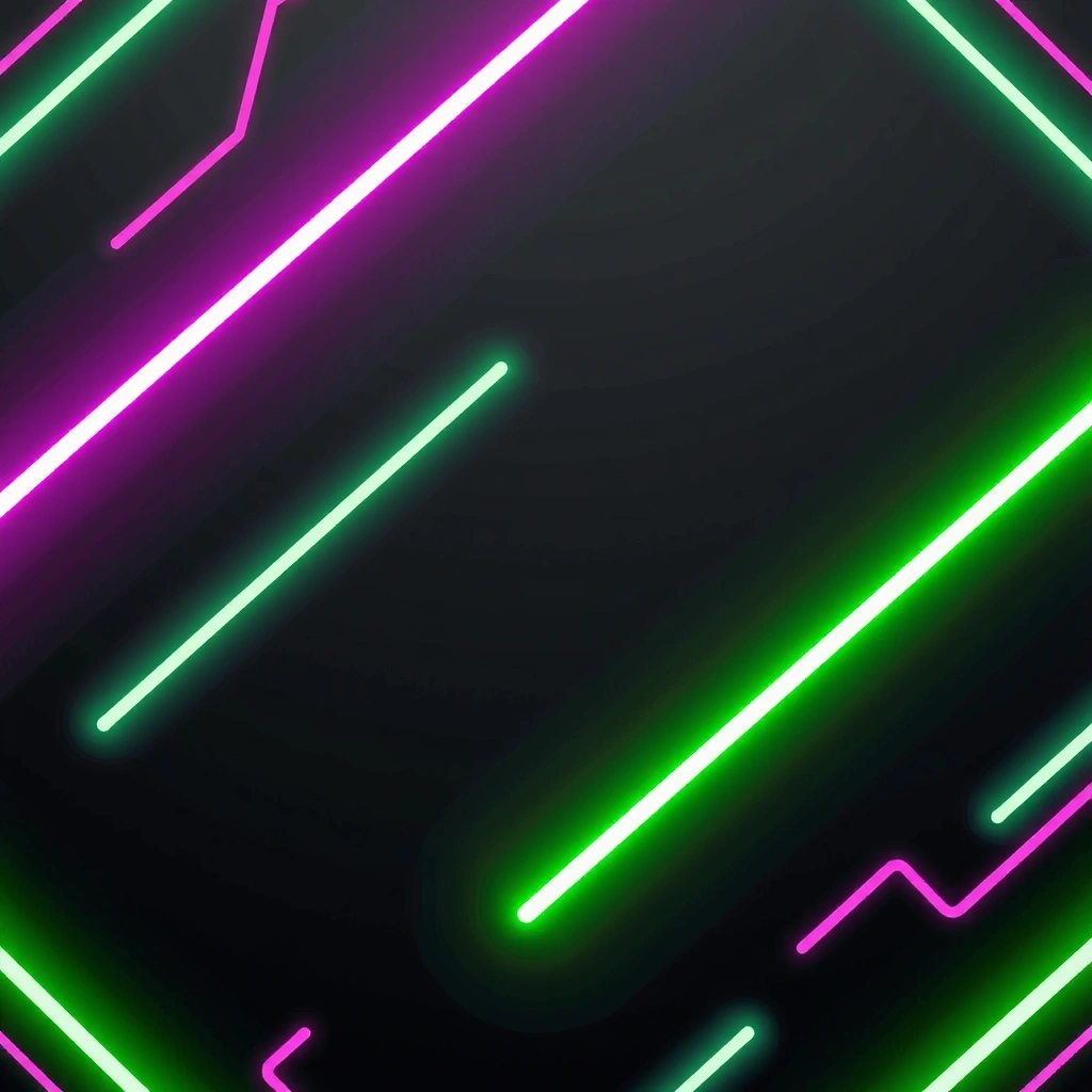 Neon circuit board pattern